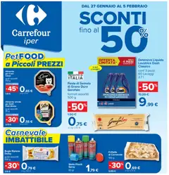 Anteprima Volantino Carrefour	 valida dal 27/01/2026