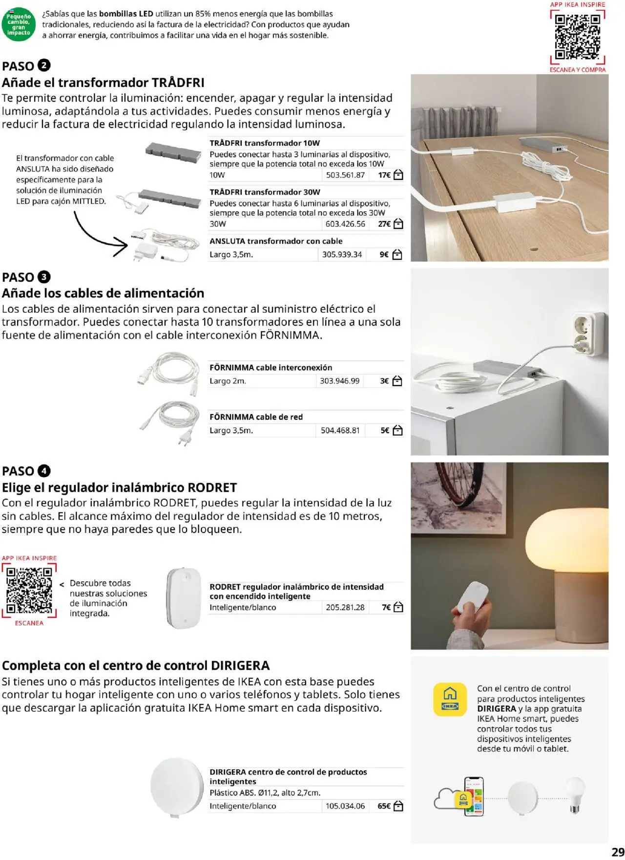 Catálogo IKEA Iluminación - Página de 29 - Válido desde 01/09/2025