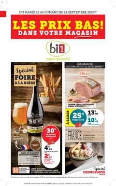 Aperçu bi1 catalogue valable à partir du 15/09/2025