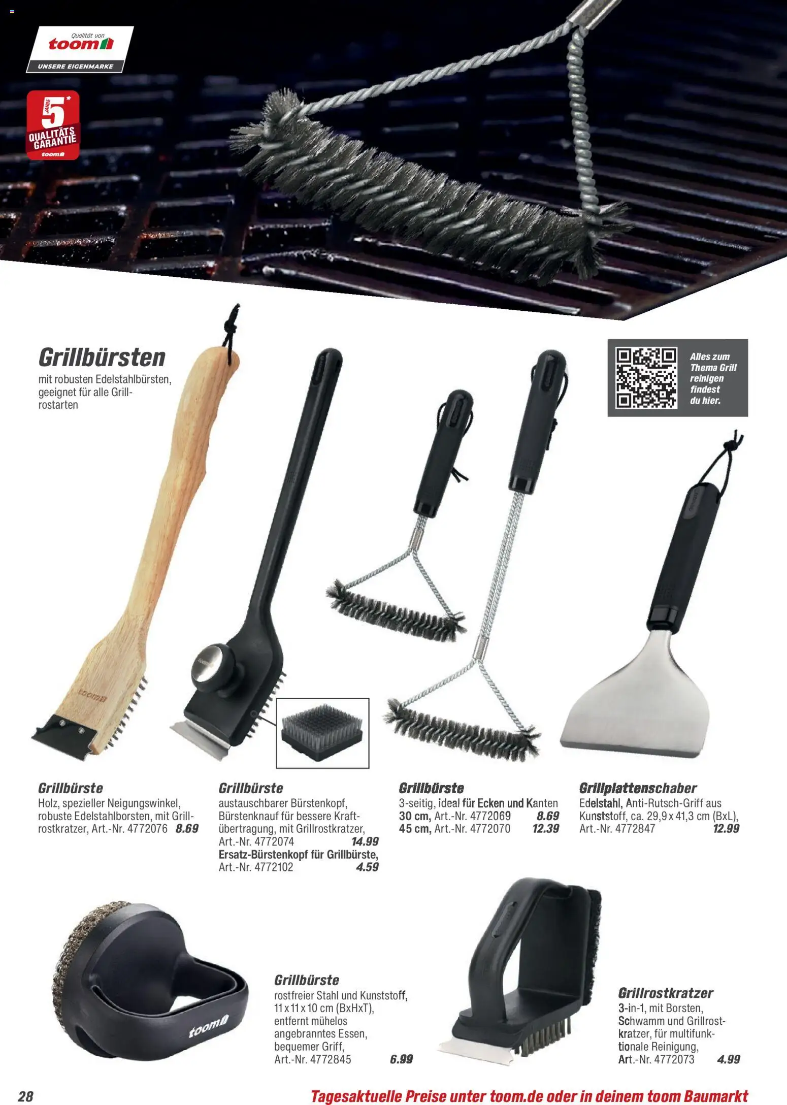 Toom Baumarkt  Grills & Zubehör 2026 - Seite 28 - gültig ab 14.02.2026