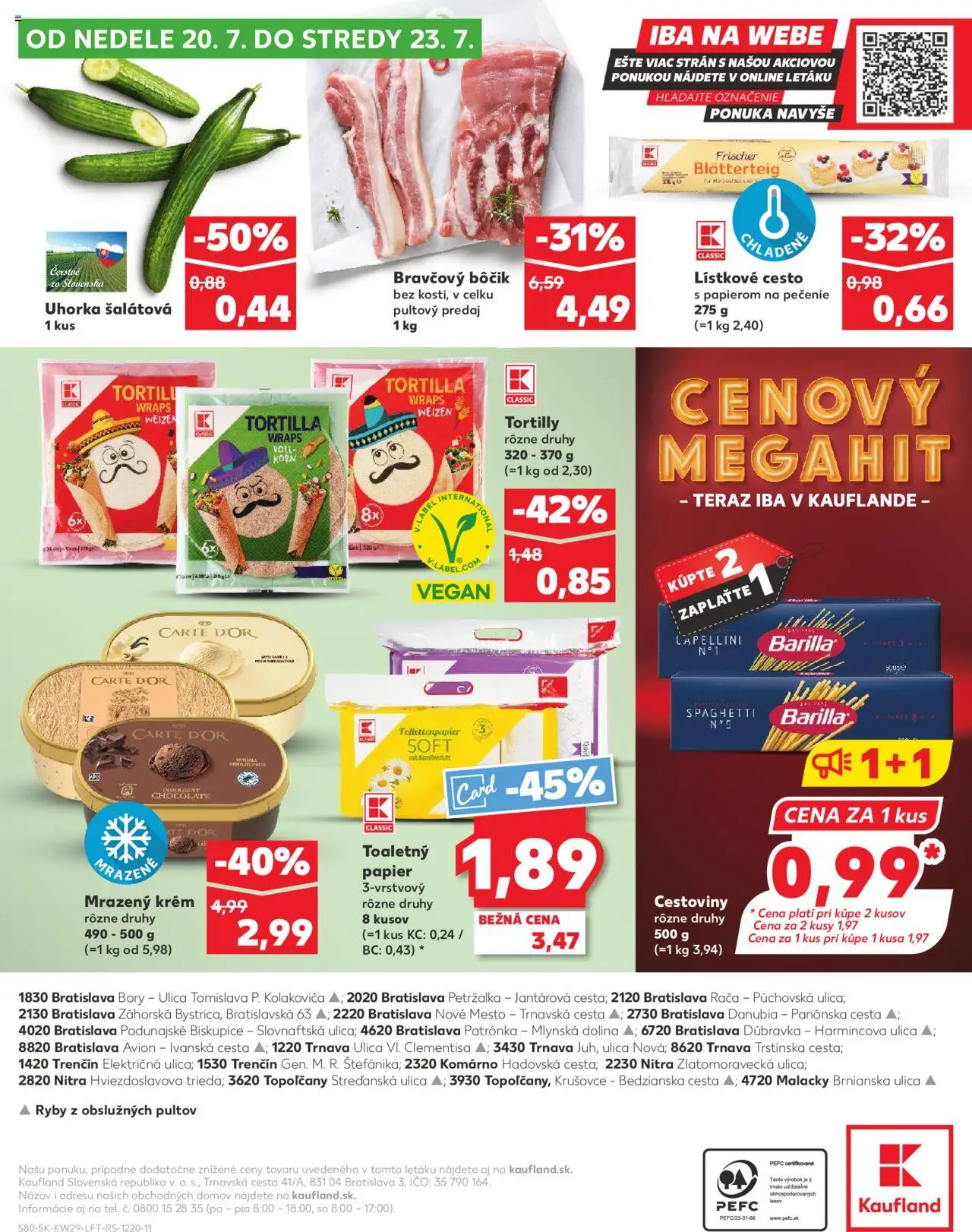Kaufland SK - Bratislava-Devínska Nová Ves - 80oldal - érvényes 2025.07.17.-tól