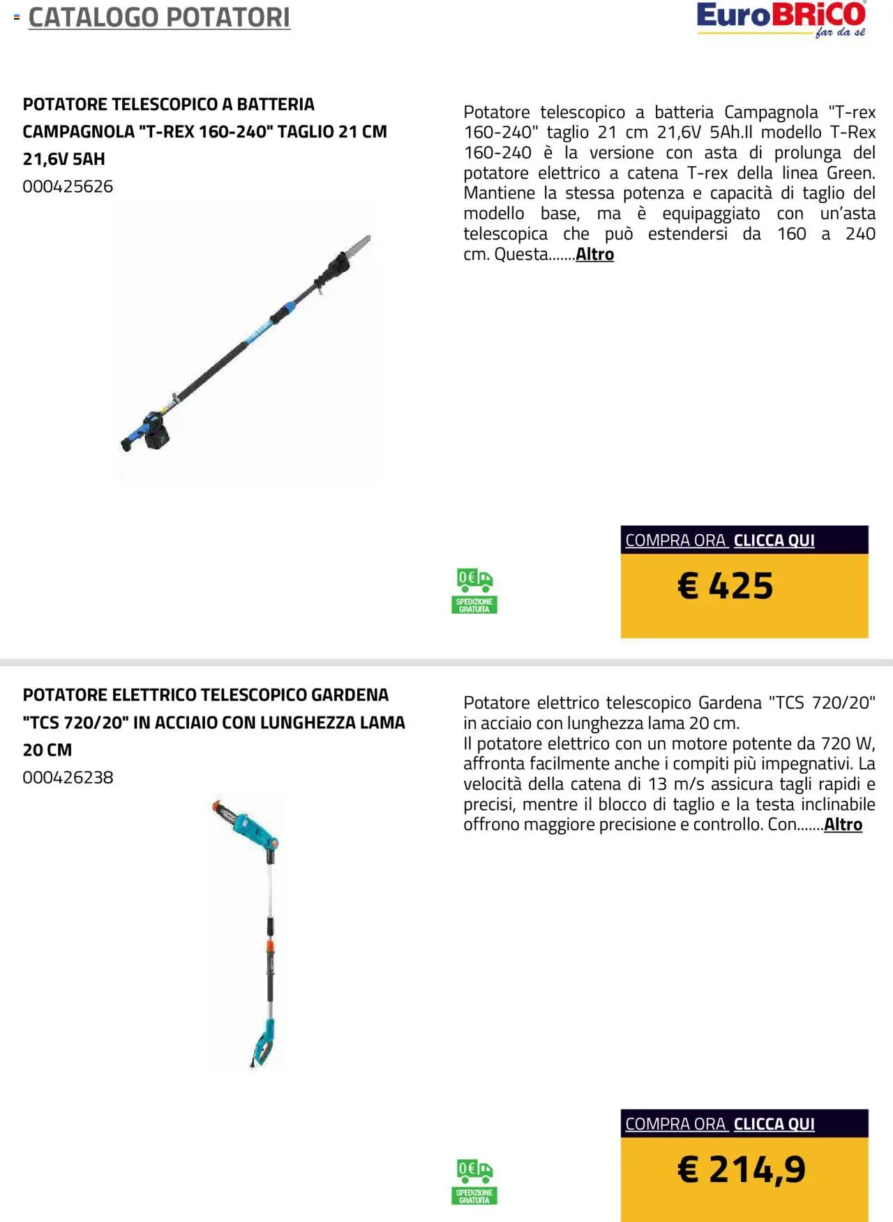 Eurobrico Potatori catalogo - pagina 24 - valido dal 23/07/2025