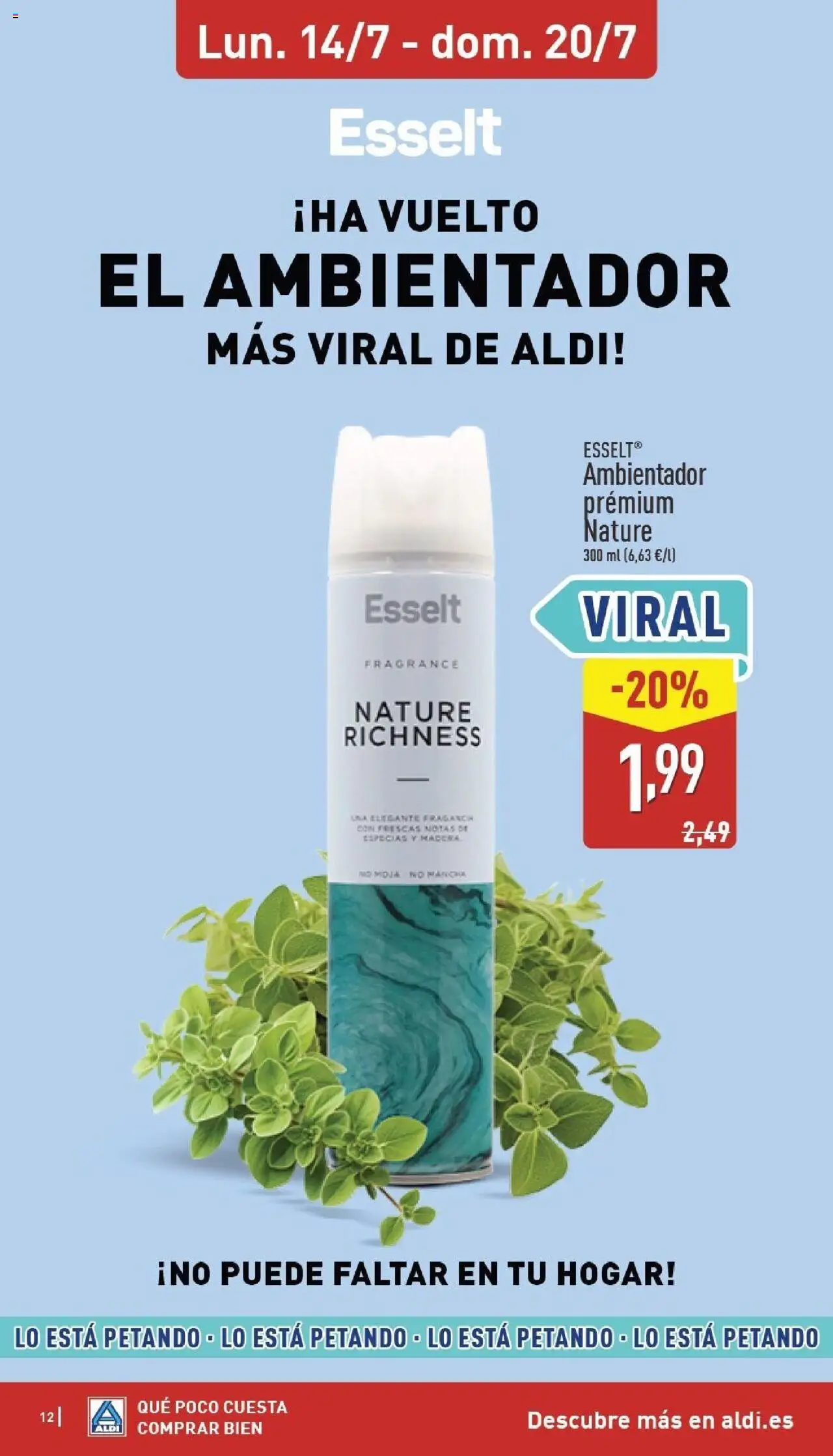 Aldi folleto Baleares - Página de 12 - Válido desde 14/07/2025