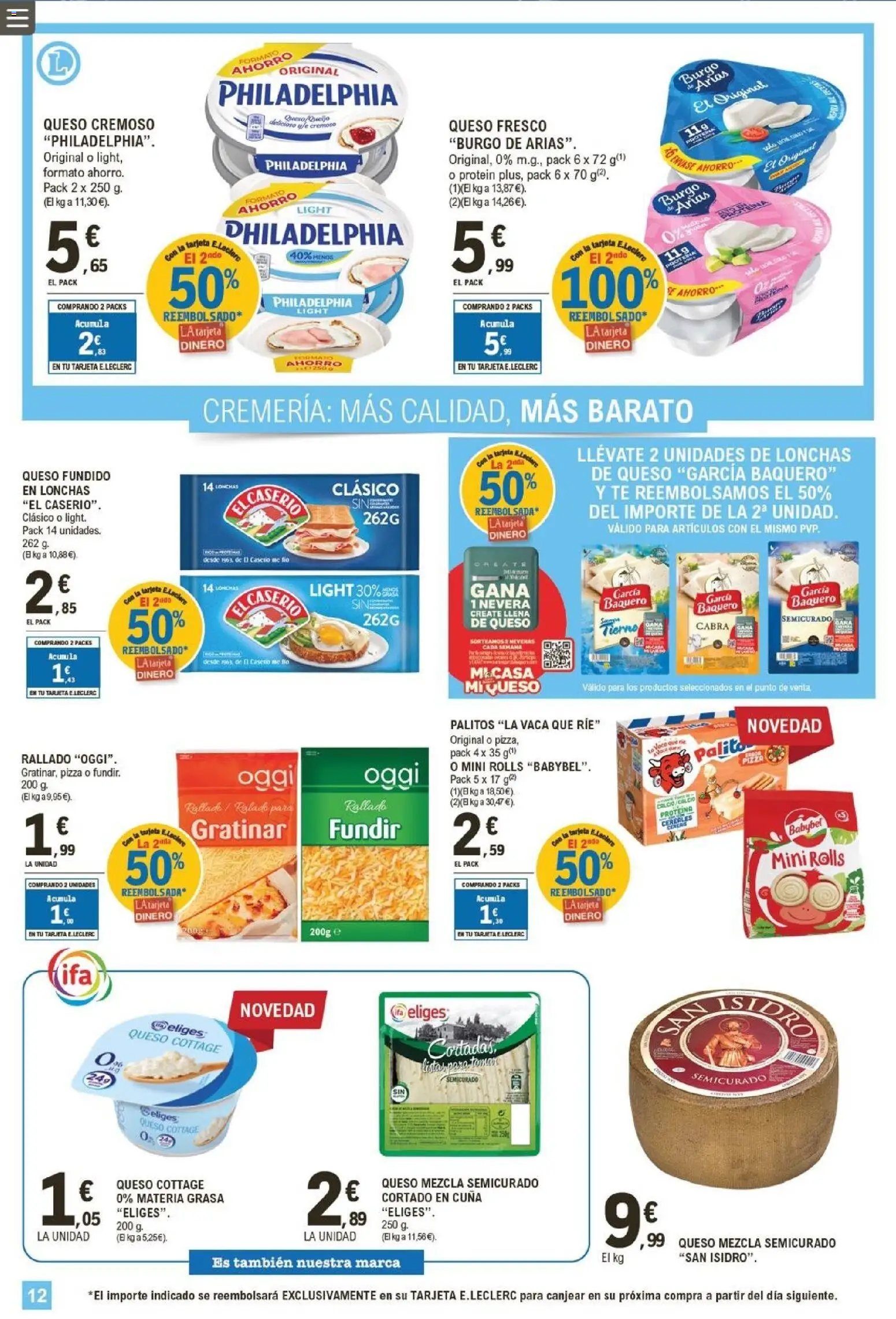 E.Leclerc folleto - Página de 12 - Válido desde 22/04/2026