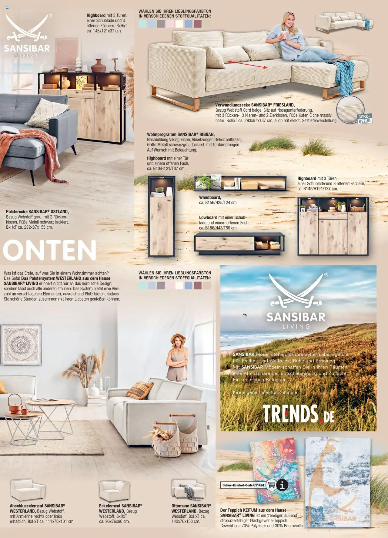 Ostermann Sansibar Living  - Seite 11 - gültig ab 01.01.2025