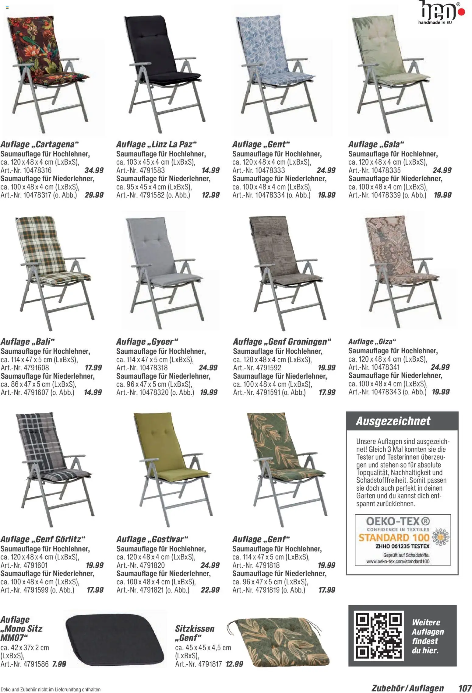 Toom Baumarkt  Gartenmöbel & Solar-Leuchten 2026 - Seite 107 - gültig ab 01.01.2026