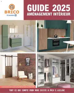 Aperçu Brico E.Leclerc Guide aménagement intérieur valable à partir du 07/01/2025