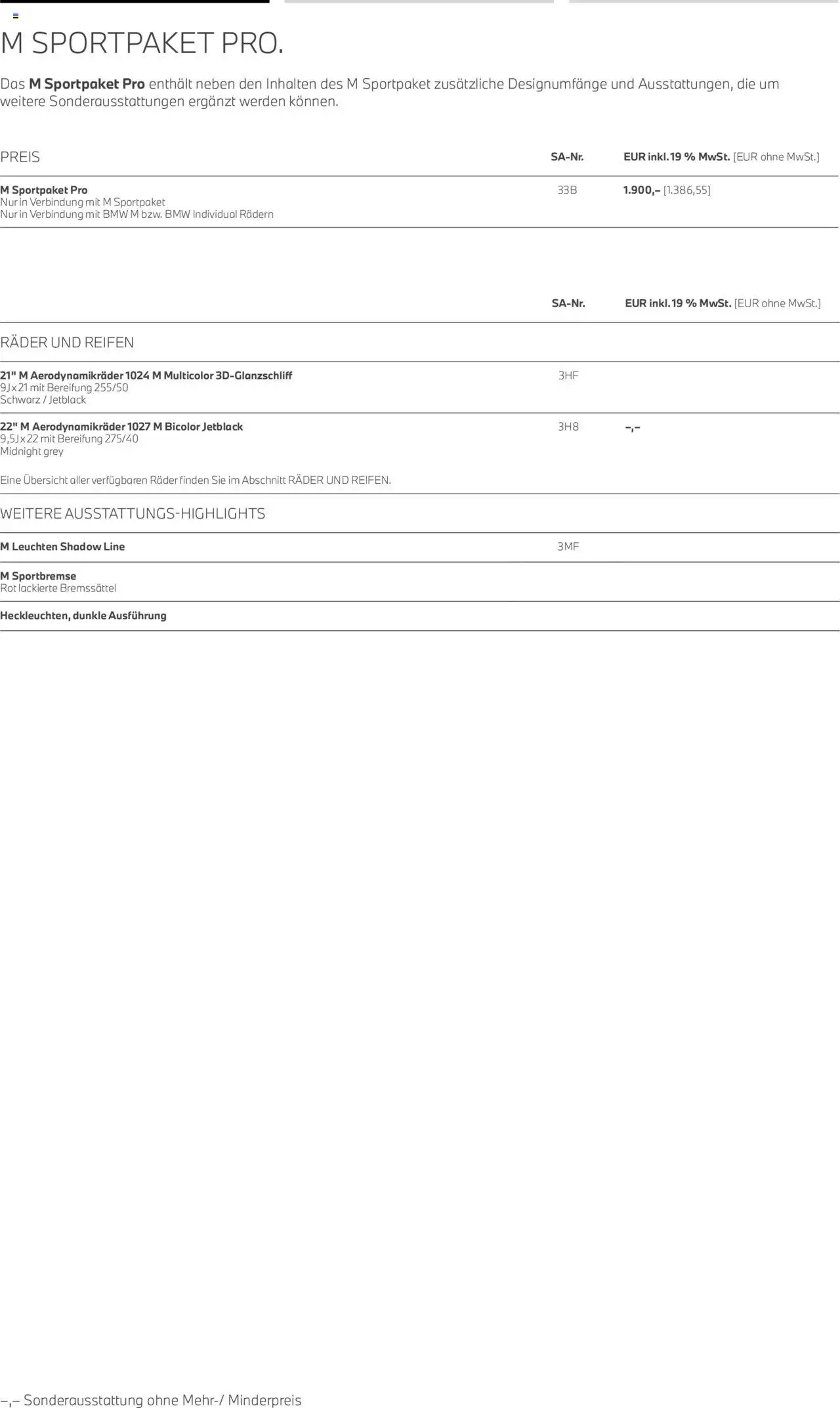 BMW iX - Seite 9 - gültig ab 01.07.2025