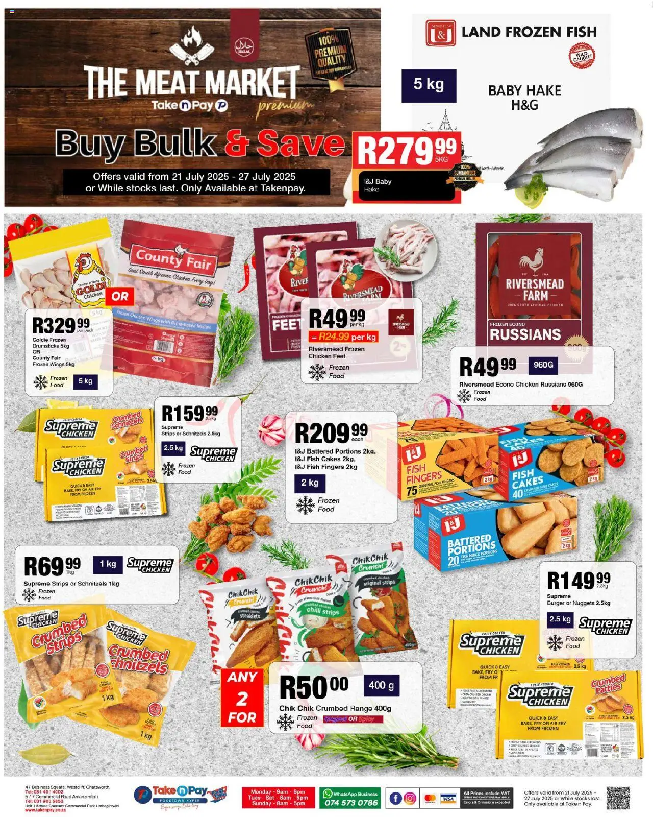 Take n Pay Specials - page 15- valid from 21/07/2025