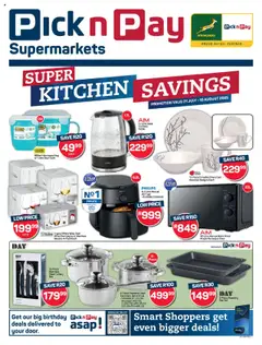 Preview Pick n Pay - Kitchen Specials valid from 21/07/2025