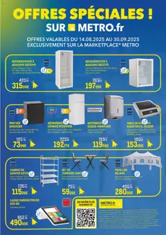 Aperçu METRO - Offres Spéciales - Exclusivités Marketplace valable à partir du 14/08/2025