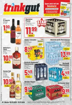 Vorschau Trinkgut Prospekt gültig ab 05.01.2026