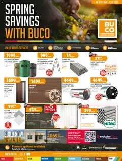 Preview BUCO Spring Savings Inland Fundamental valid from 25/08/2025