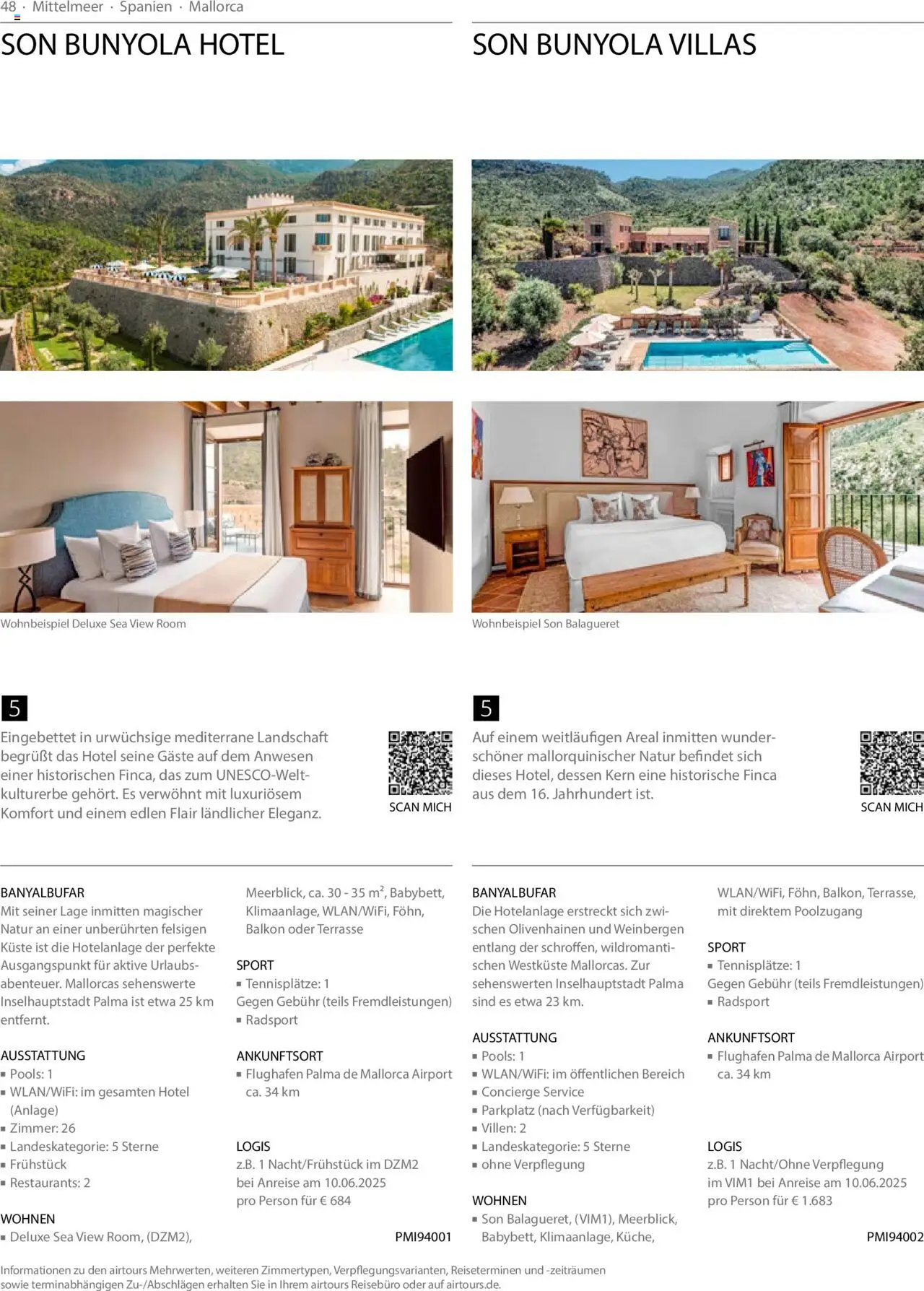 TUI airtours Katalog  Westliches Mittelmeer 2025 - Seite 48 - gültig ab 01.04.2025