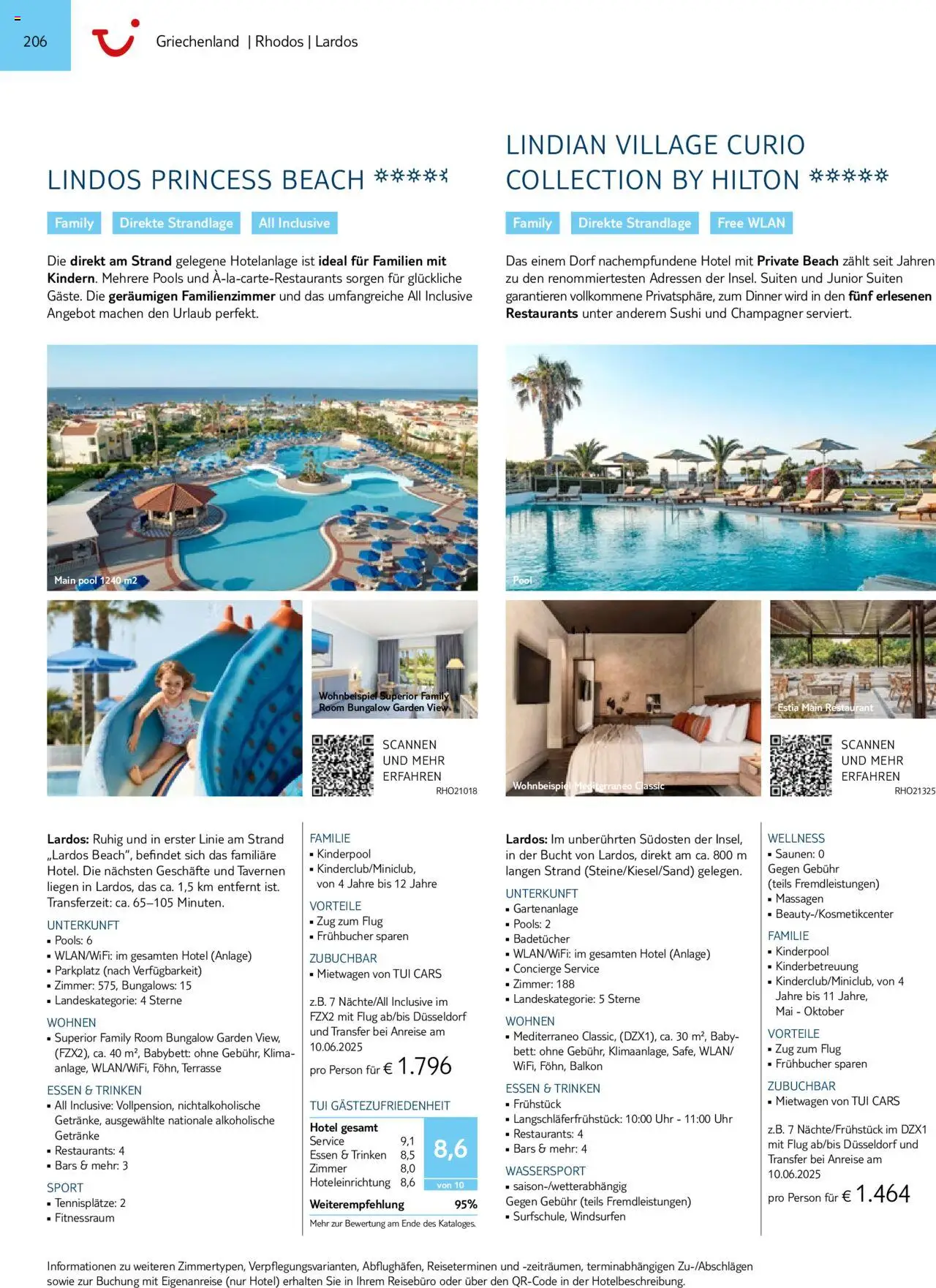TUI  Südeuropa & Nordafrika 2025/26 - Seite 206 - gültig ab 01.01.2025