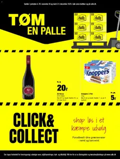 Forhåndsvisning Calle - Tøm en palle gyldig fra 26/11/2025