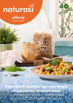 Anteprima Volantino Natura Sì	 valida dal 30/07/2025