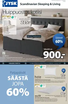 Esikatselu JYSK tarjoukset voimassa alkaen 31/07/2025