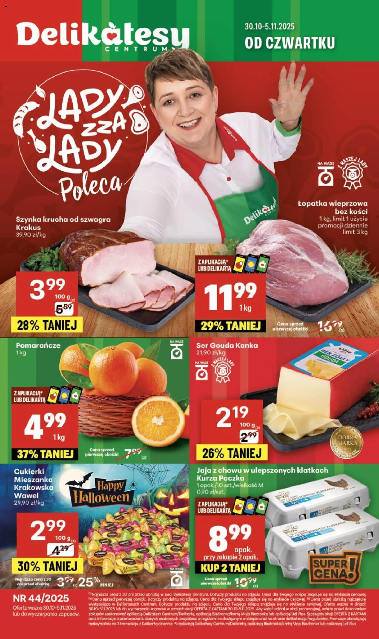 Delikatesy Centrum Gazetka - strona 1- ważny od 30.10.2025