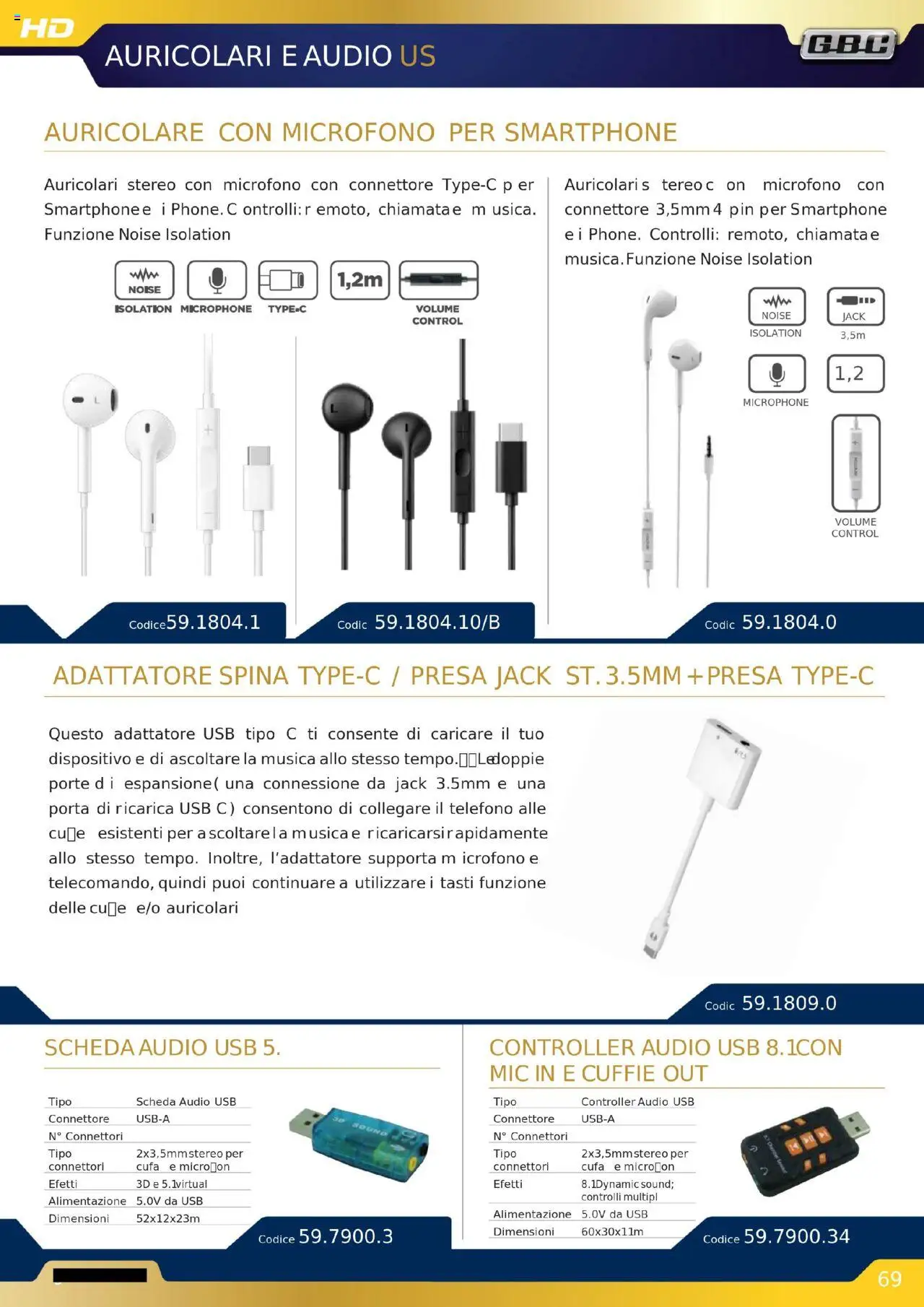 GBC Audio Video catalogo - pagina 69 - valido dal 16/10/2025