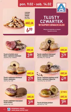 Podgląd Aldi Gazetka - Tłusty czwartek ważny od 09.02.2026