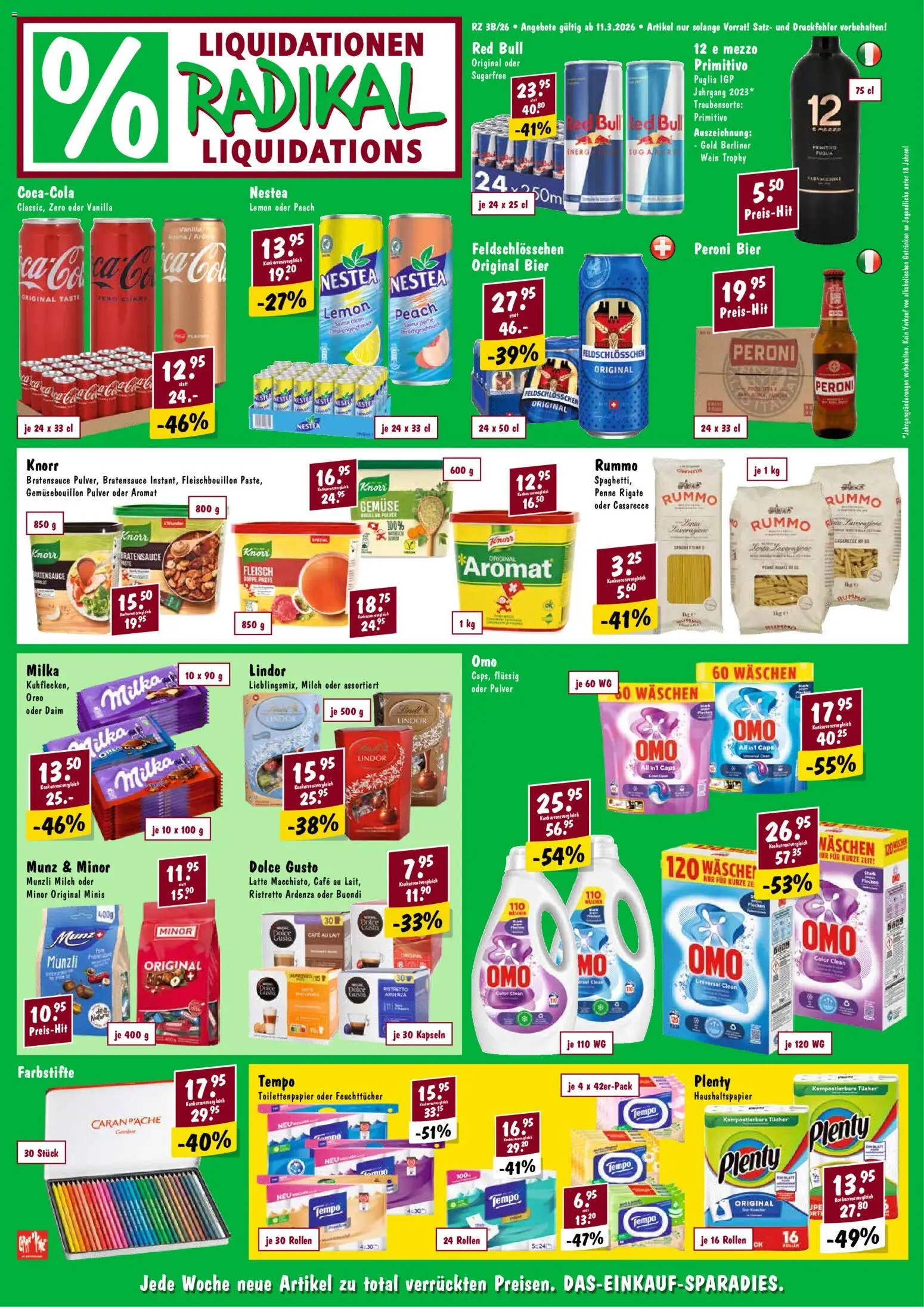 Radikal aktionen - Seite 1- gültig ab 11.03.2026
