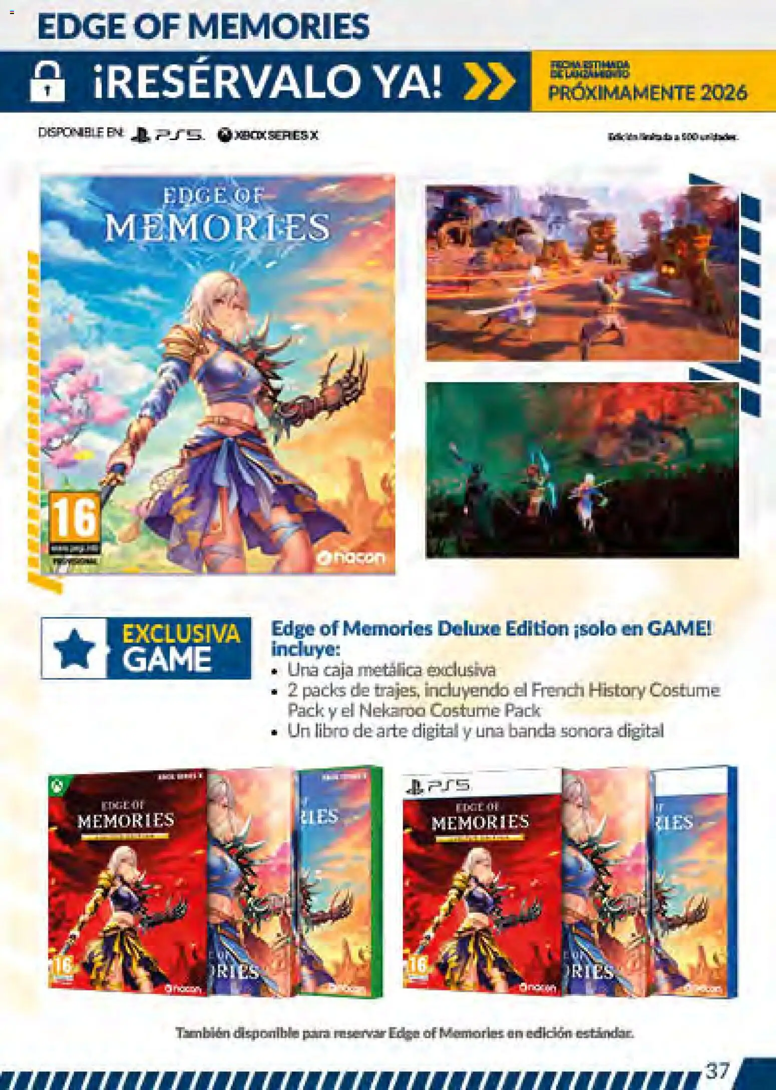 Game folleto - Página de 37 - Válido desde 01/01/2026