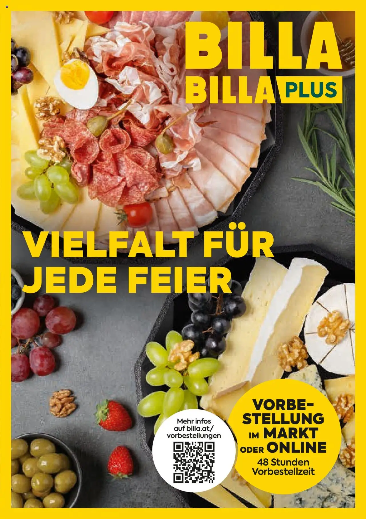 Billa Vorbestellservice Folder - Seite 1- gültig ab 25.09.2024