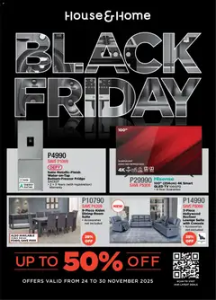 Preview House and Home - Botswana Black Friday valid from 24/11/2025