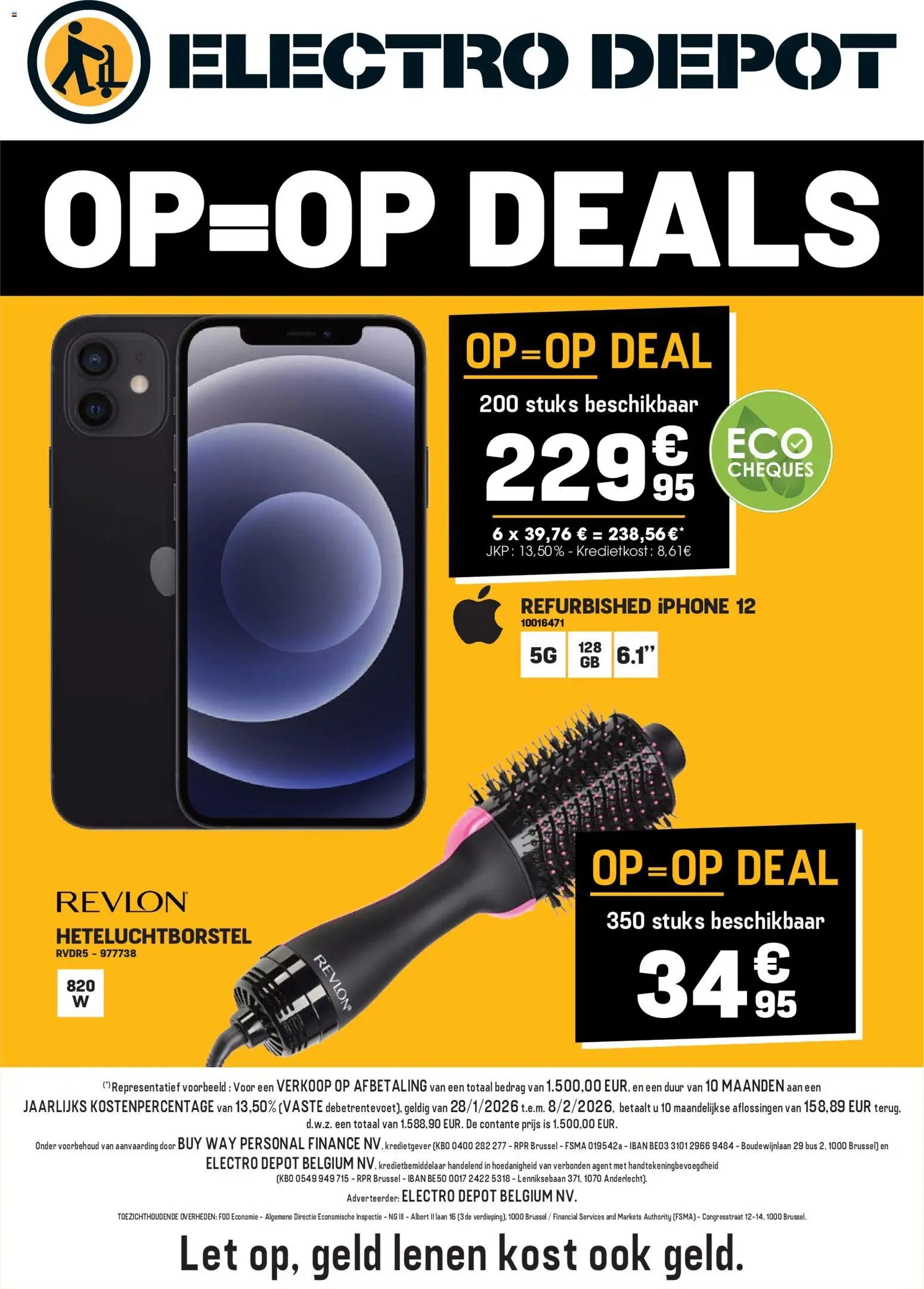 Electro Depot - Folder - pagina 1- geldig vanaf 28/01/2026