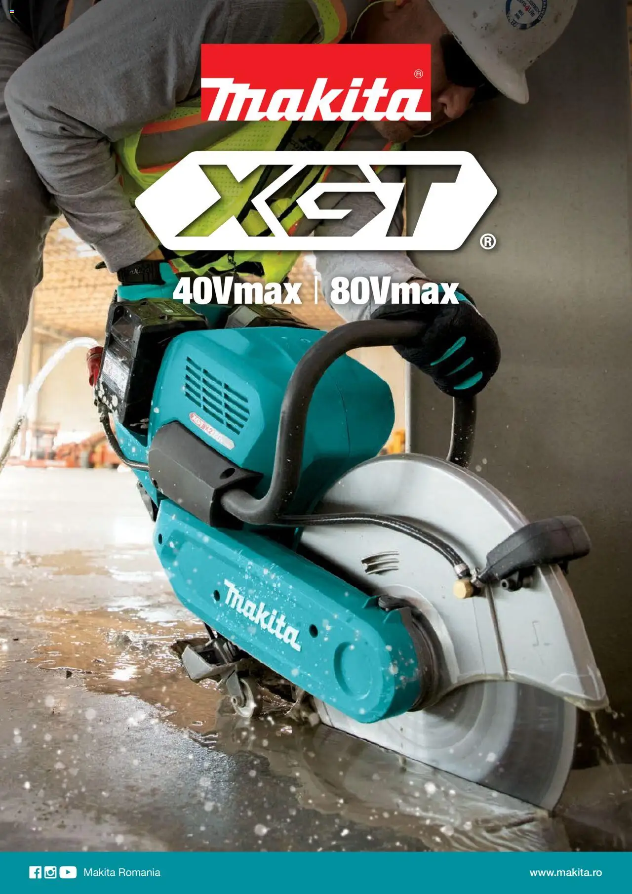 Makita catalog - Mașini cu acumulatori XGT 40Vmax / 80Vmax - pagina 1- valabil de la 01.02.2024
