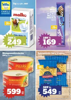 Előnézet Family Diszkont Akciós újság érvényes 2026.01.03.-tól