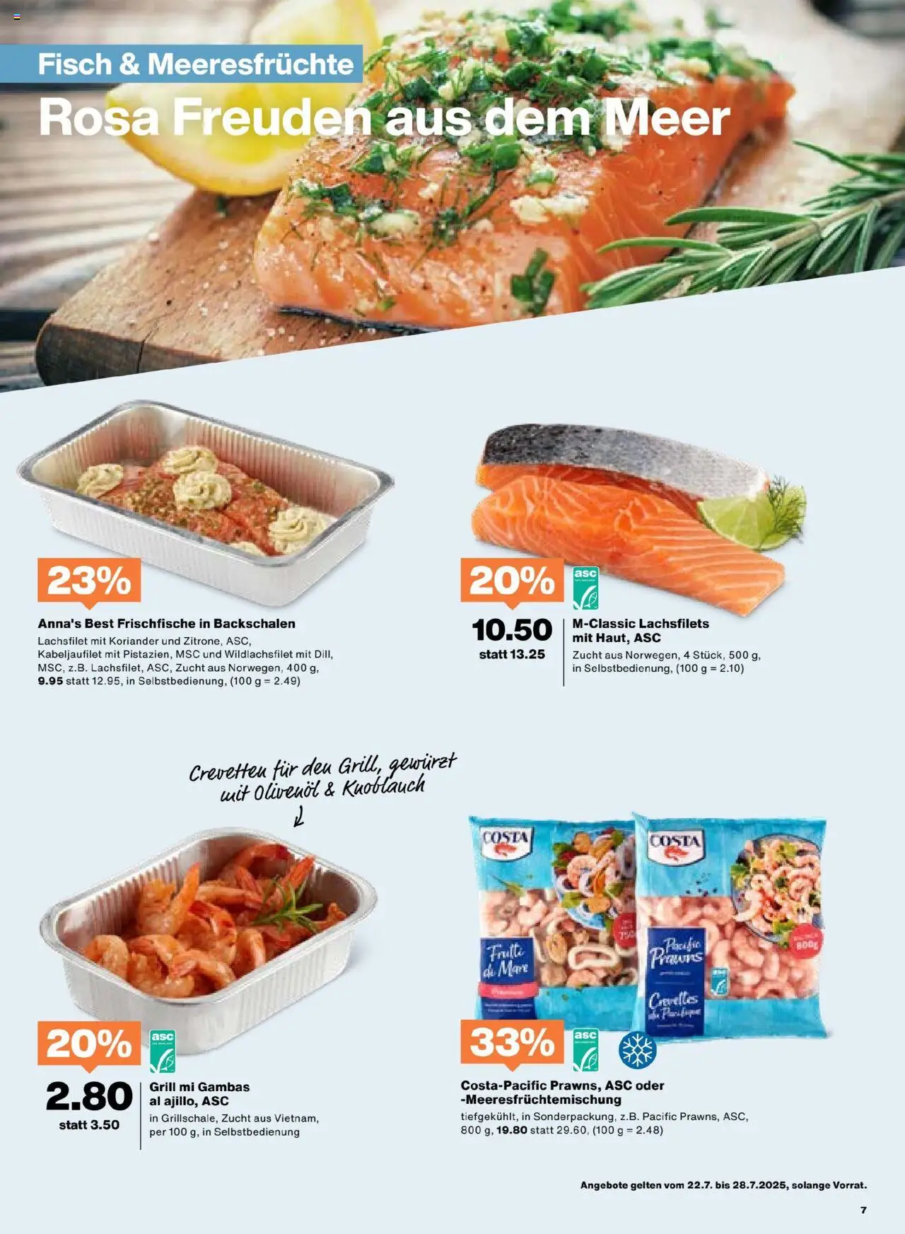 Migros Aktionen - Seite 7- gültig ab 22.07.2025