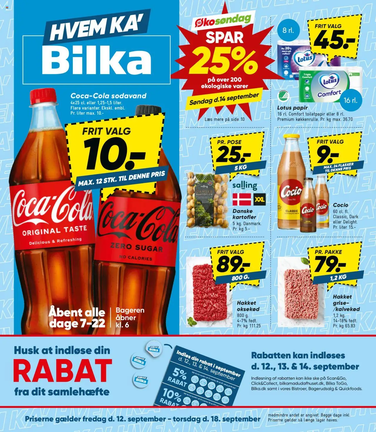 Bilka - Tilbudsavis - side 1- gyldig fra 12/09/2025