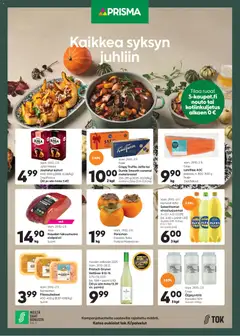 Esikatselu Prisma - Kaikkea syksyn juhliin voimassa alkaen 29/10/2025