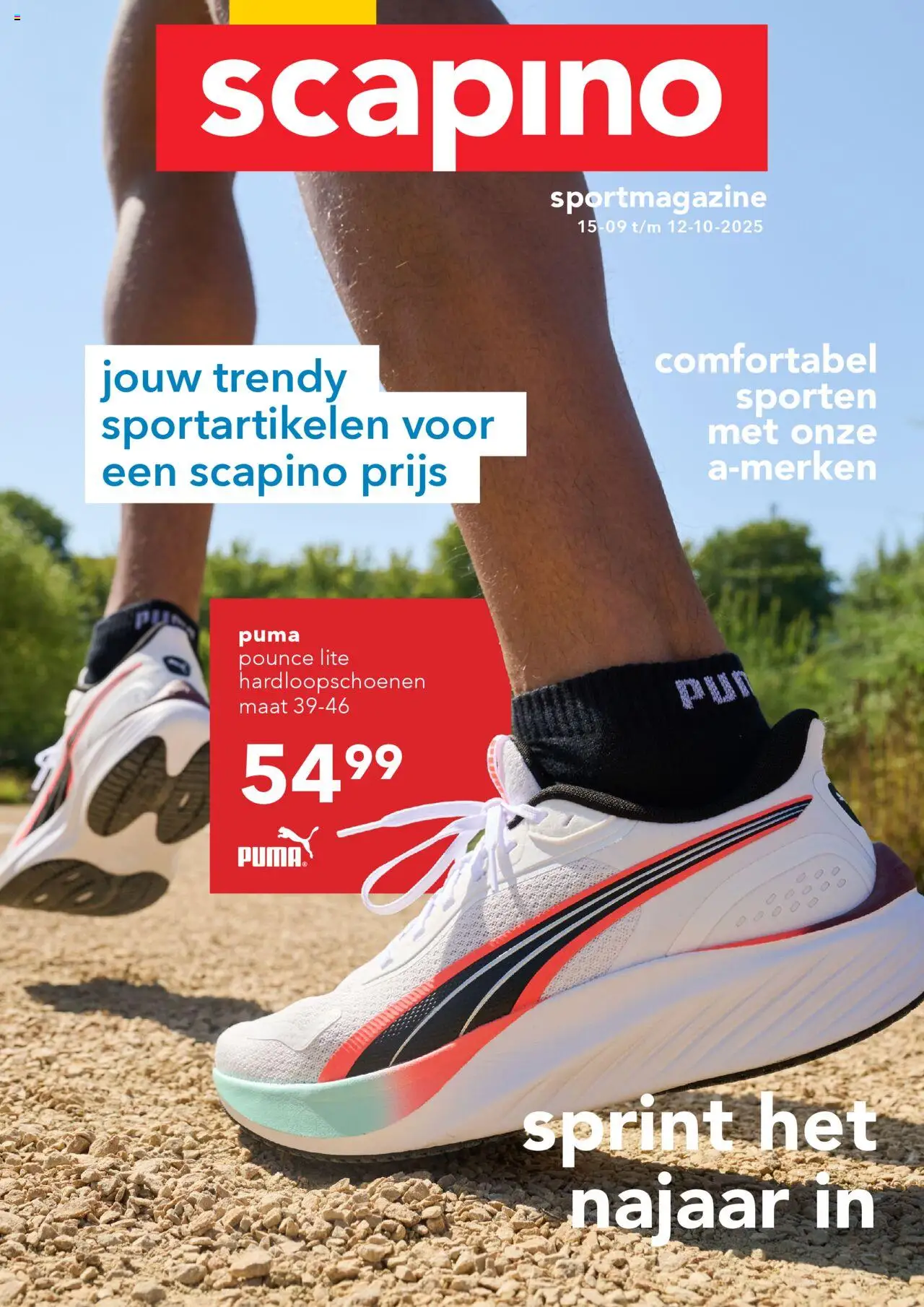 Scapino - Sportmagazine - pagina 1- geldig vanaf 15-09-2025