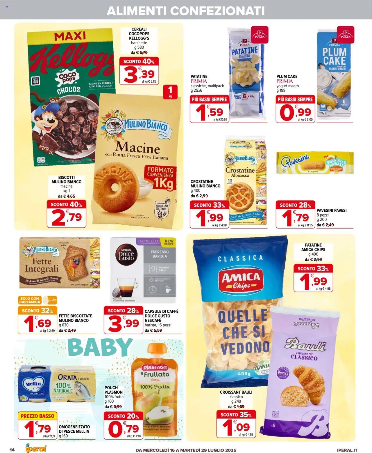 Volantino Iperal	 - pagina 14 - valido dal 16/07/2025