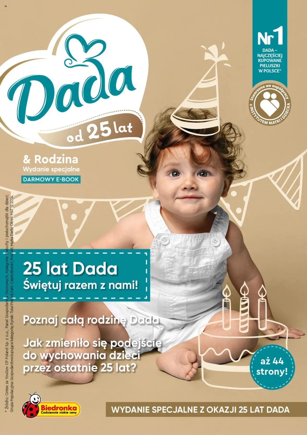 Biedronka gazetka - Dada & Rodzina - wydanie specjalne - strona 1- ważny od 28.07.2025