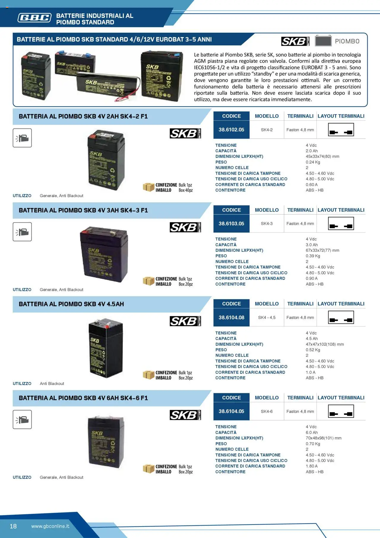 Volantino Batteries & Power GBC	 - pagina 18 - valido dal 12/04/2025