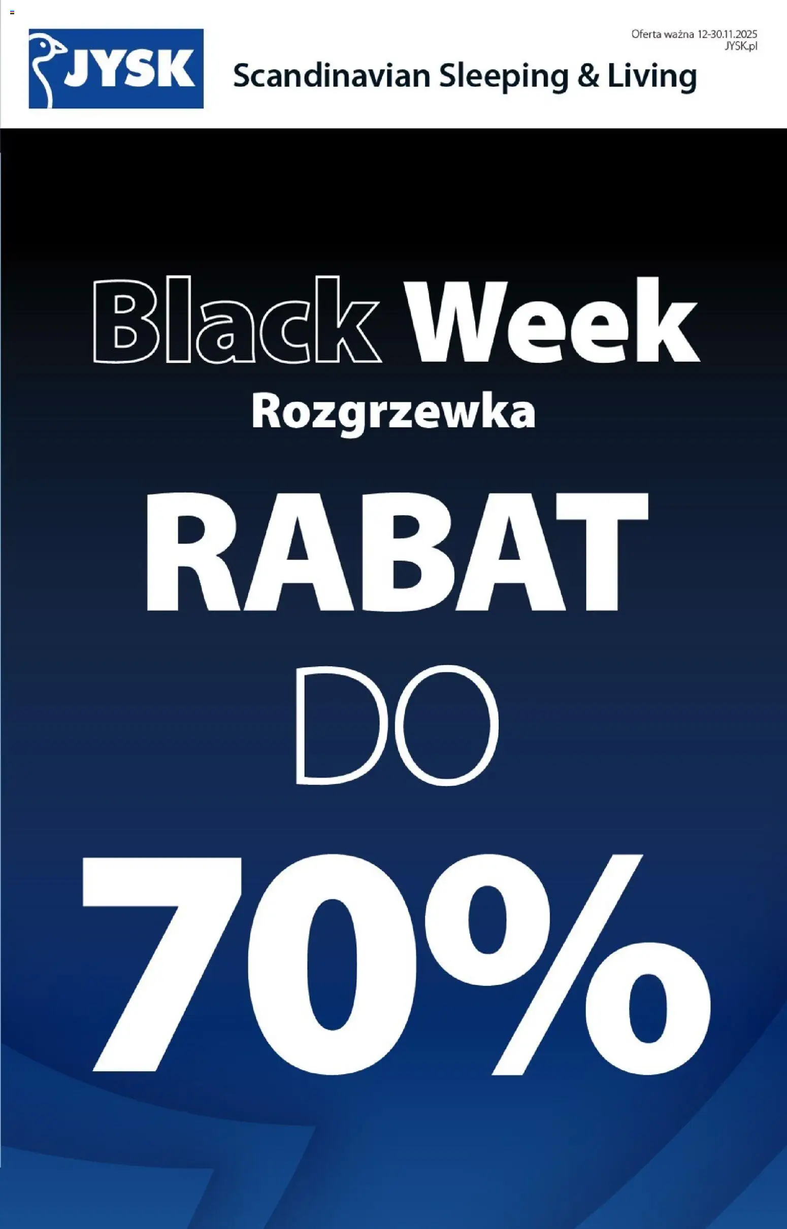 JYSK Black Friday - strona 1- ważny od 12.11.2025