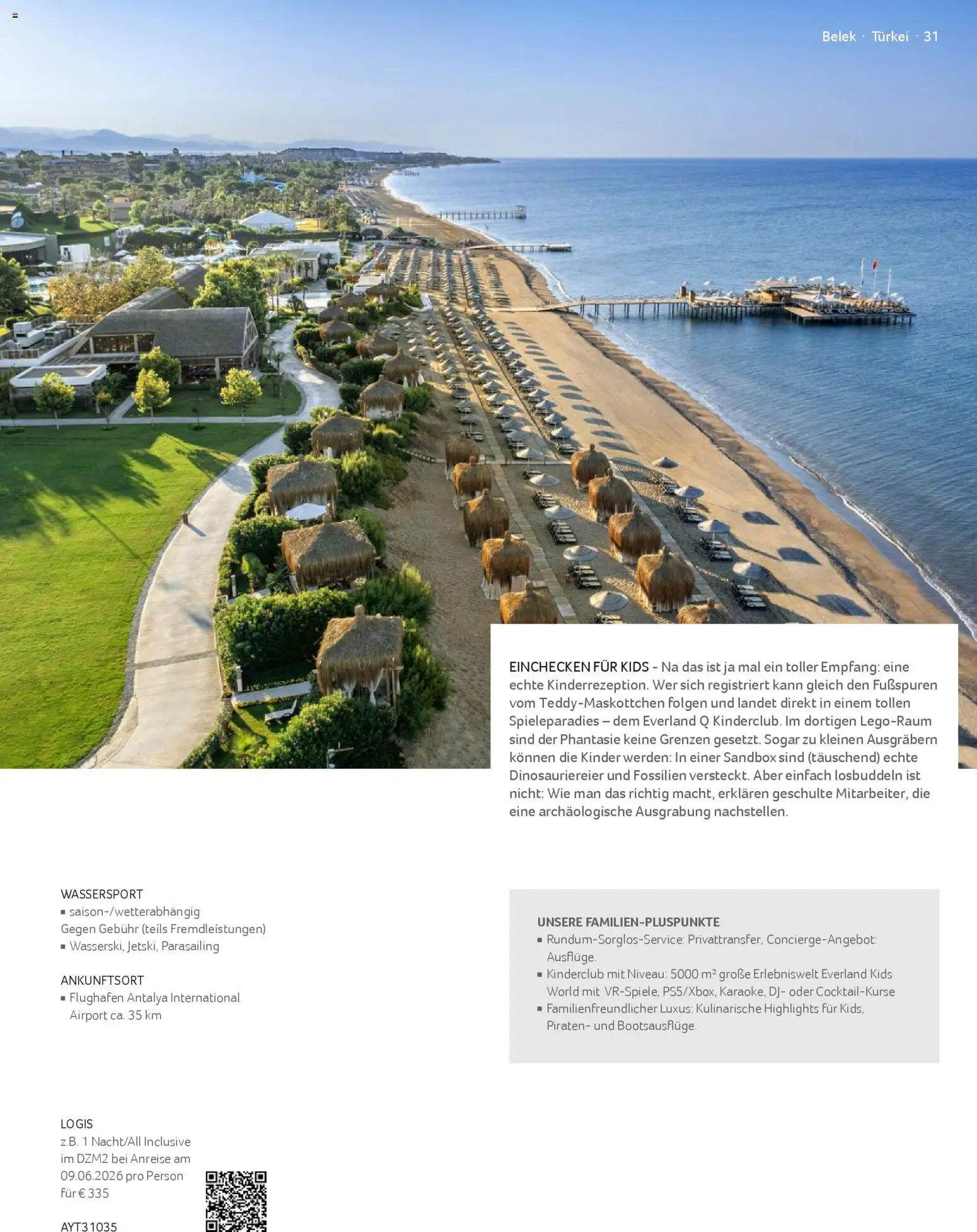TUI airtours Katalog  Familie 2025/26 - Seite 31 - gültig ab 01.11.2025