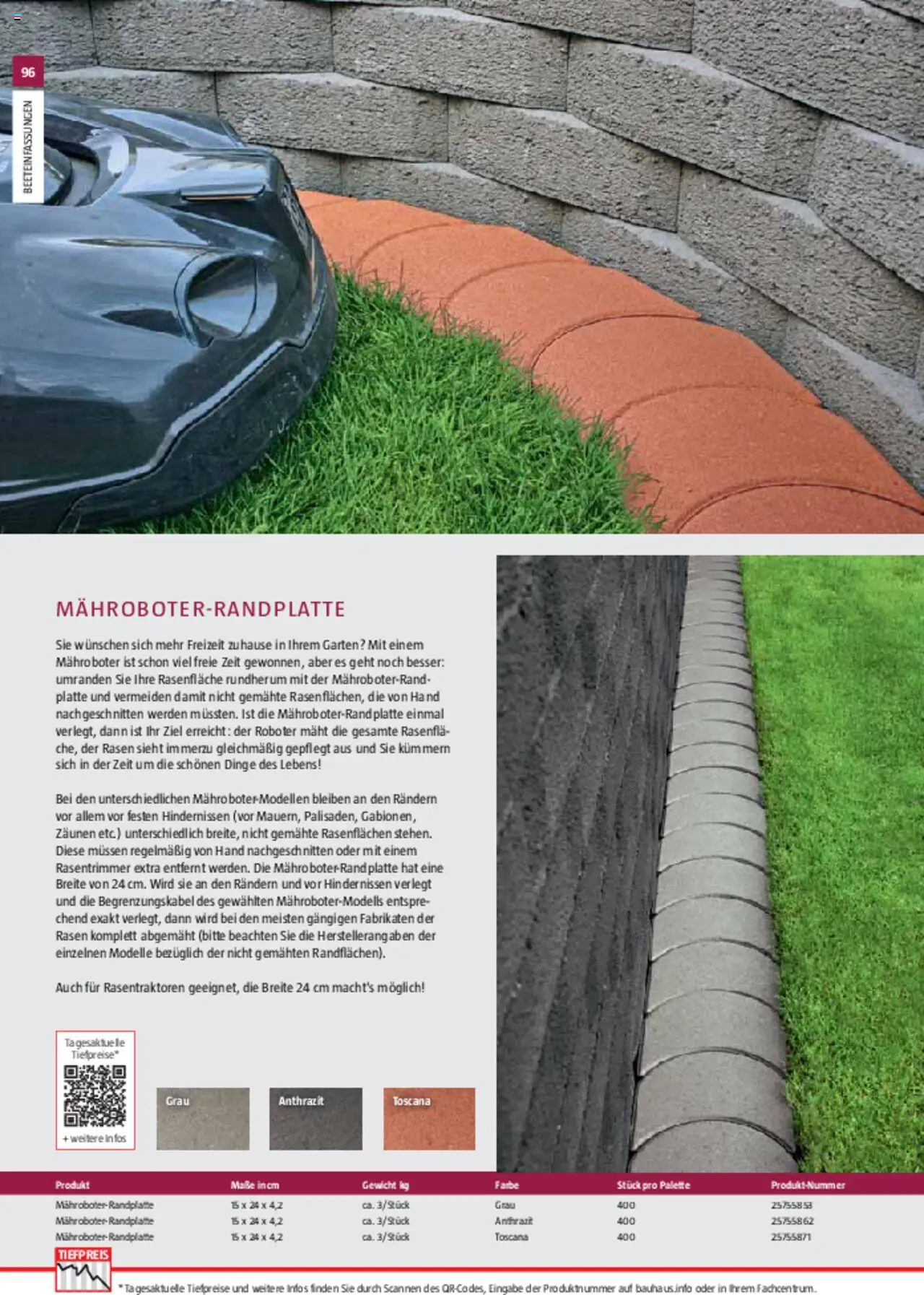 Bauhaus Gartenbaumaterialien 2025 - Seite 96- gültig ab 11.03.2025