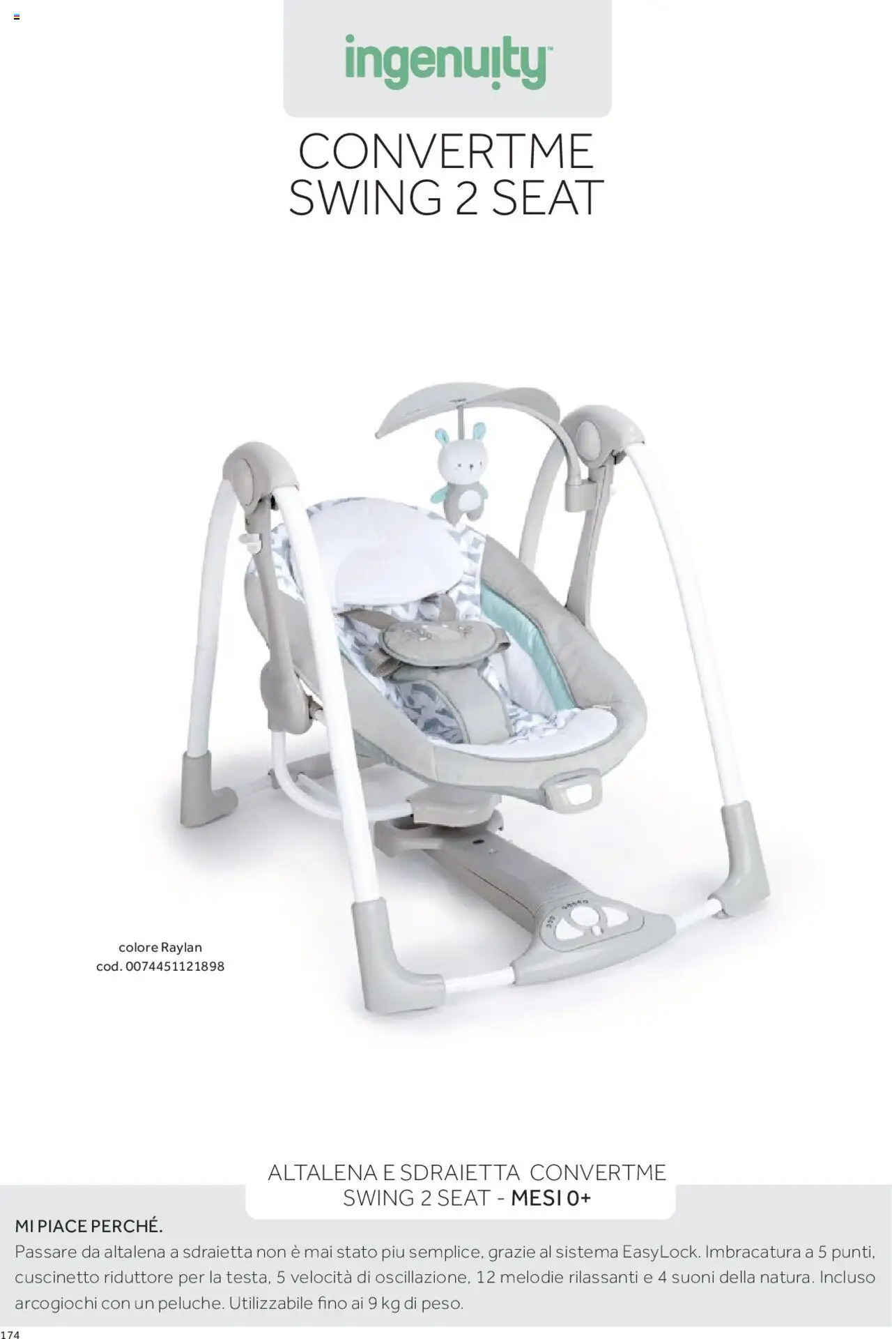 Catalogo Sdraiette, girelli, box Prenatal	 - pagina 13 - valido dal 01/01/2025