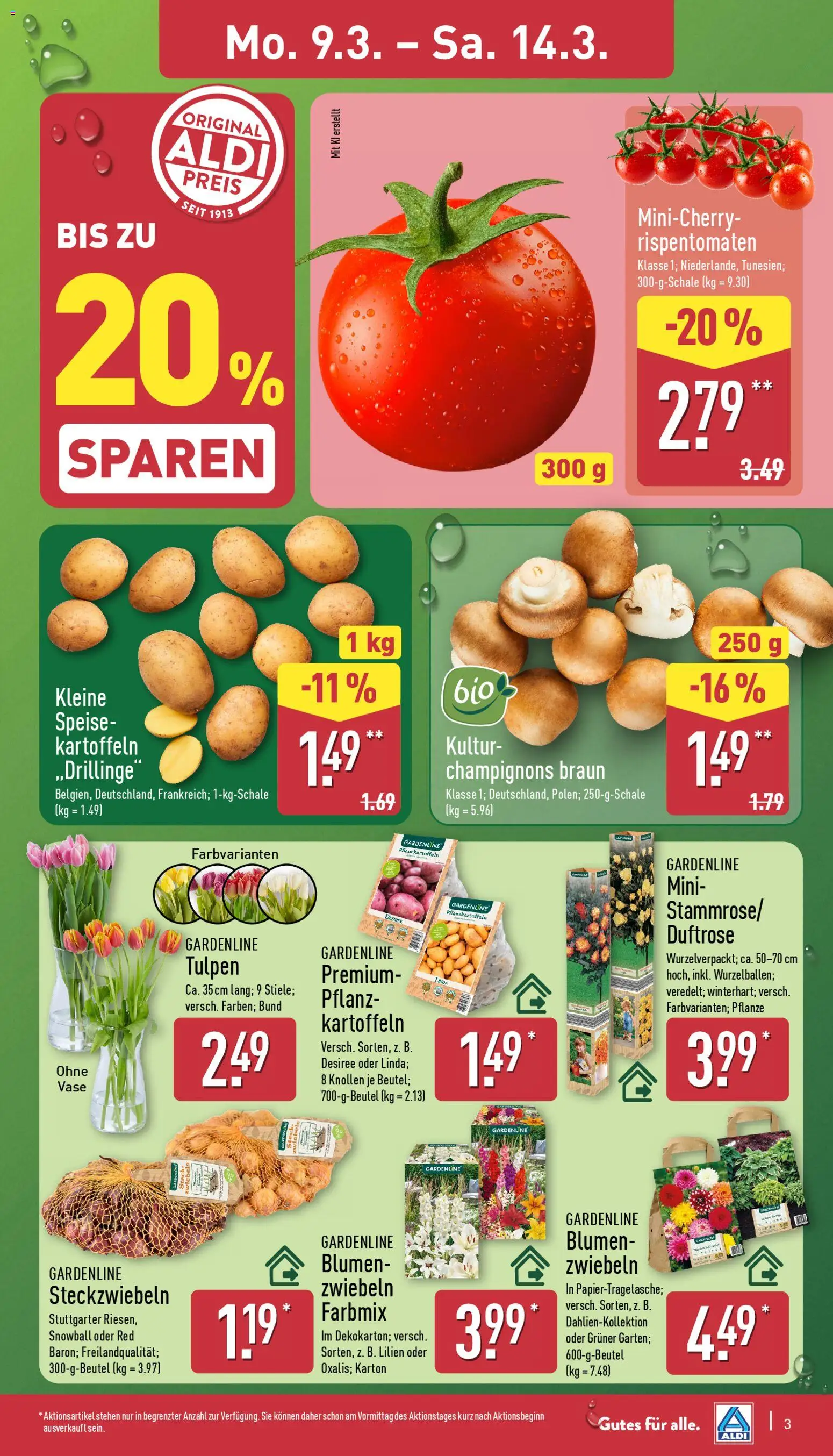 Aldi Prospekt 	 - Seite 3 - gültig ab 09.03.2026