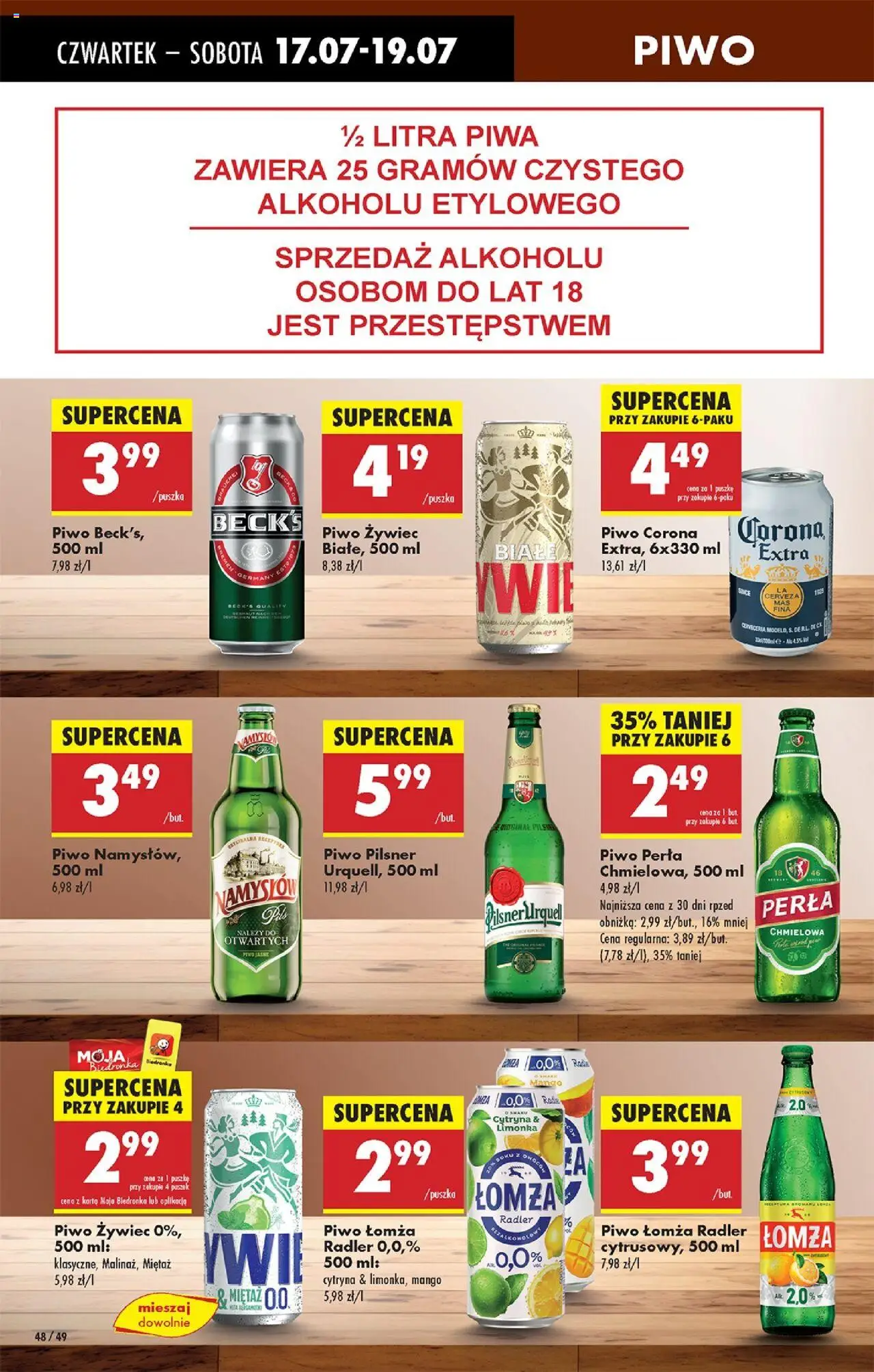 Biedronka gazetka - Oferta W tym tygodniu - strona 58- ważny od 17.07.2025