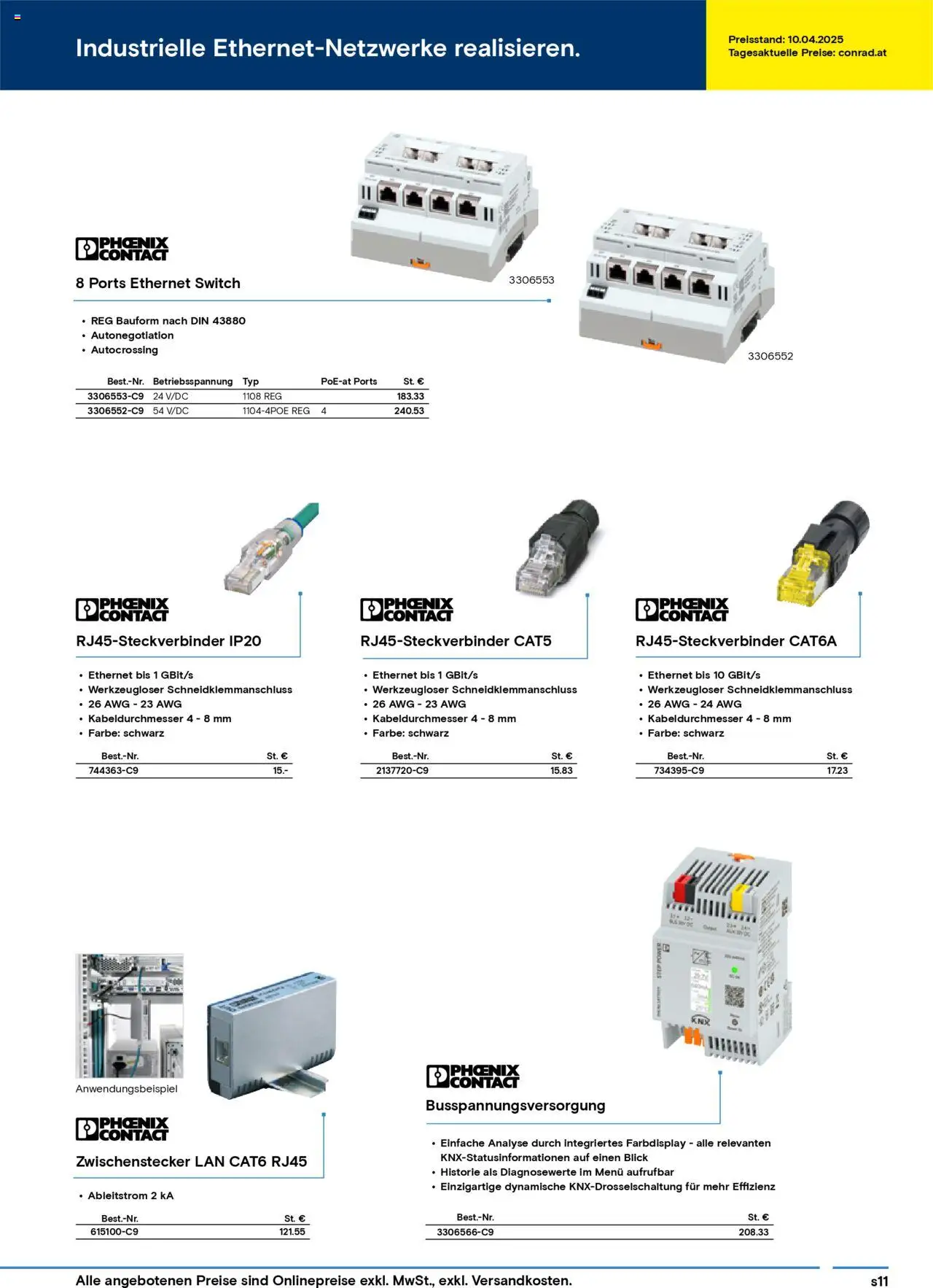 Conrad Katalog ungeplanter Bedarf - page 11- valid from 15.05.2025