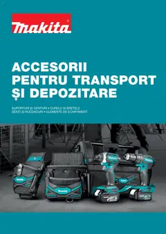 Makita catalog - Accesorii pentru transport si depozitare   valabil de la 06.09.2021