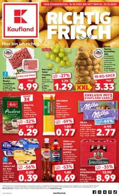 Vorschau Kaufland Prospekt 	 gültig ab 16.10.2025