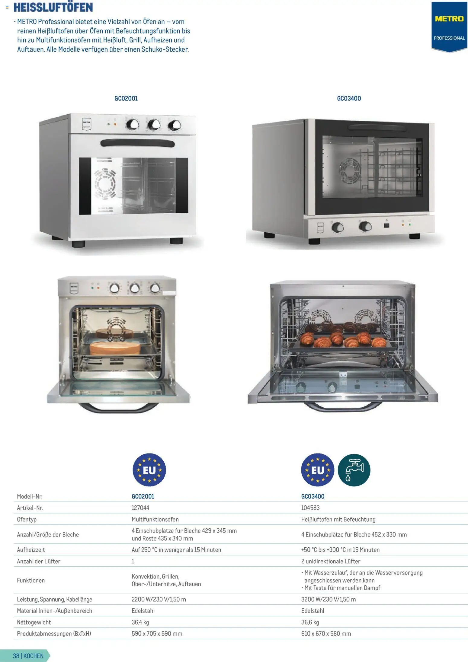 Metro Gastrogeräte - page 38- valid from 23.02.2026