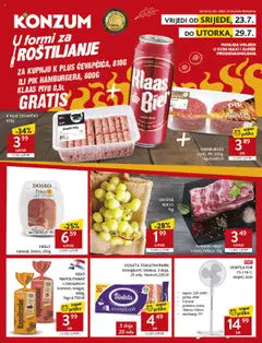 Konzum katalog od 23.07.2025